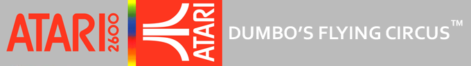 Dumbo's Flying Circus logo for Atari 2600